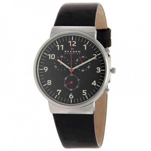 Image of Skagen Ancher rustfri stål Quartz med chronograph Herre ur, model SKW6100